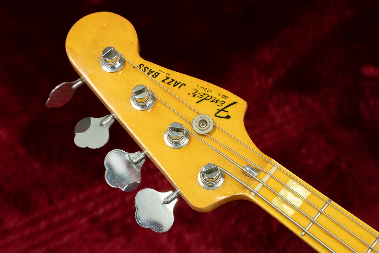 Fender 1981 Jazz Bass BLK/M Active Mod. #S 859651 5.19kg【委託品