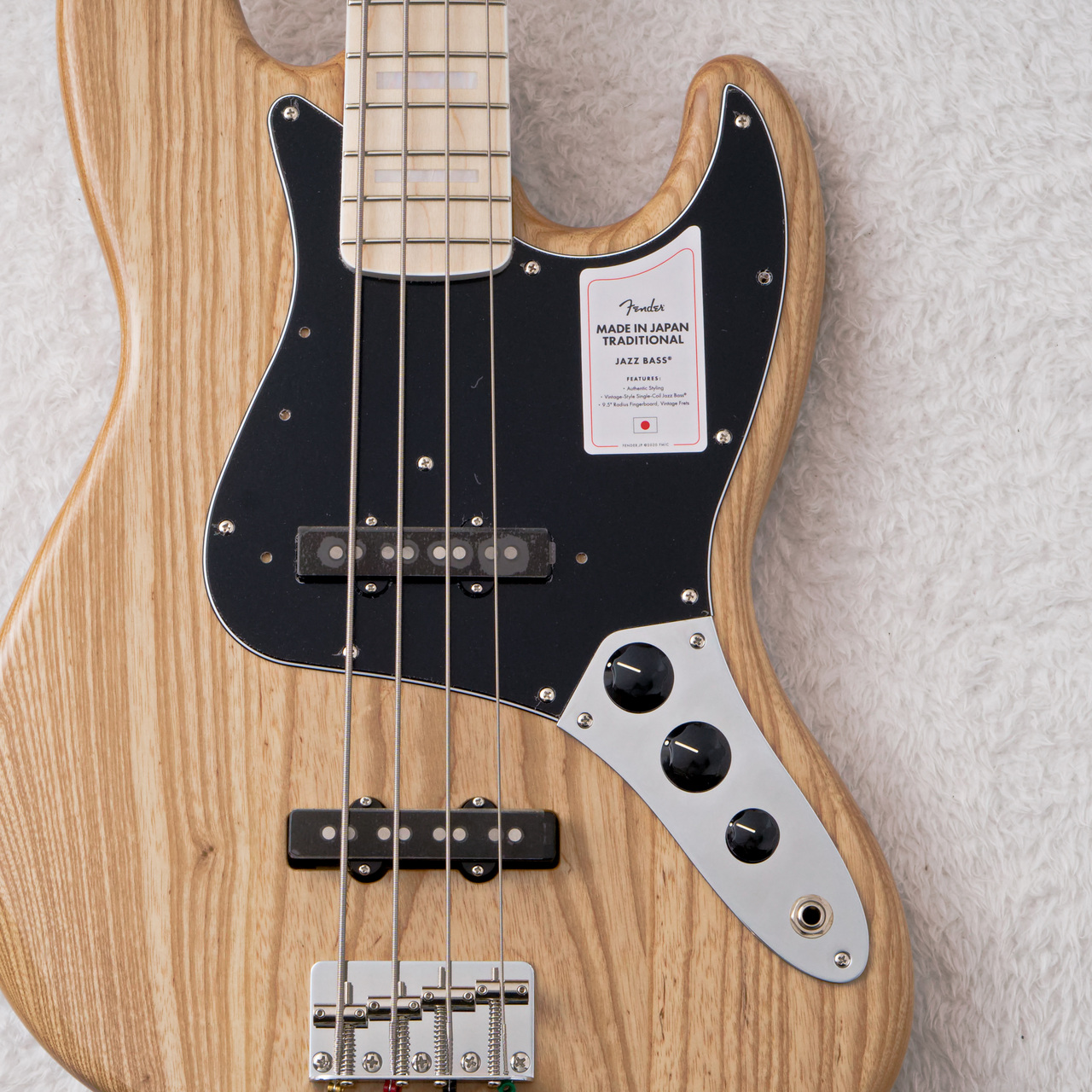Fender Made in Japan Traditional II 70s Jazz Bass Natural 【4.46kg