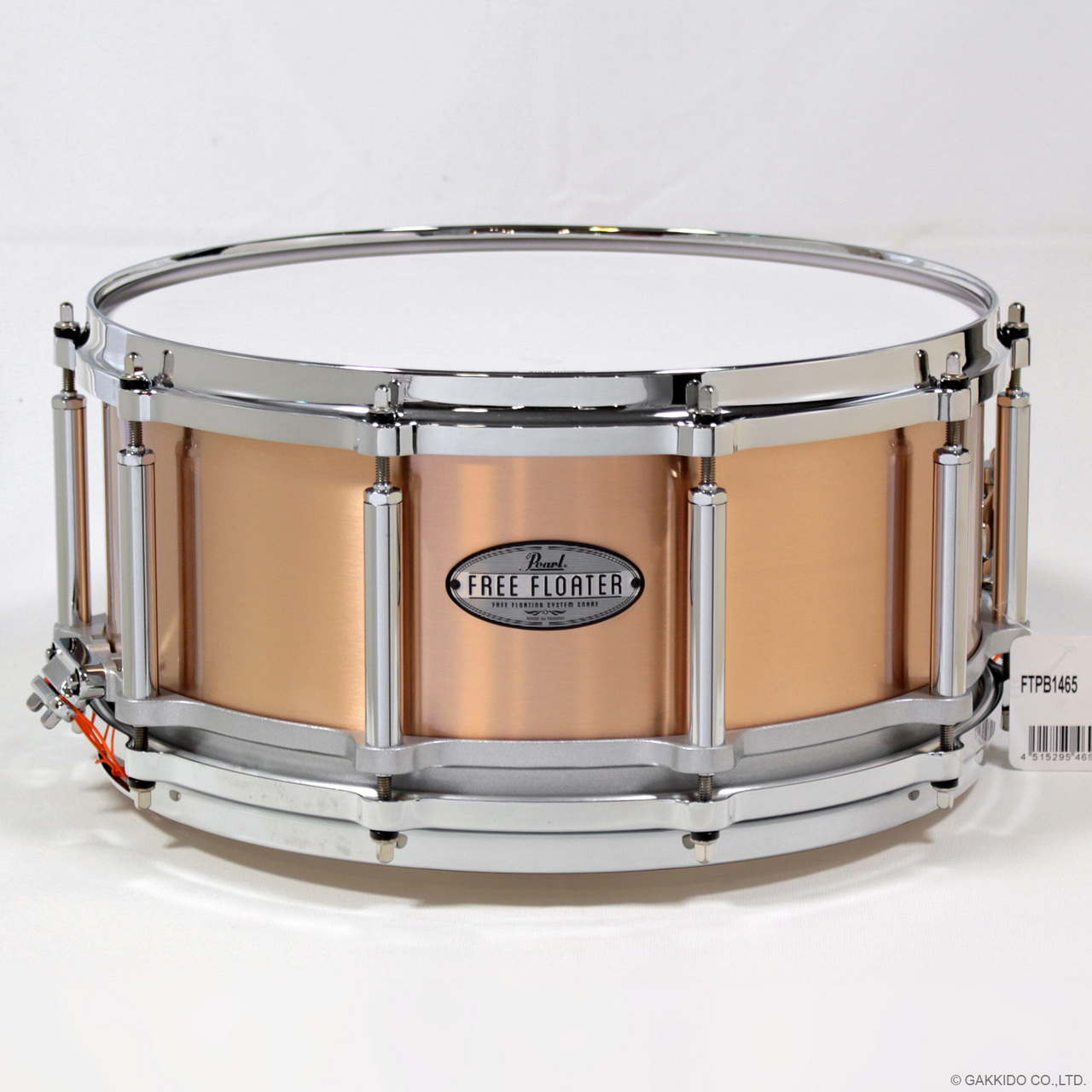 Pearl FFS BrassShell 14×3.5 スネアドラム Pearl FFS BrassShell 14×3.5 スネアドラム