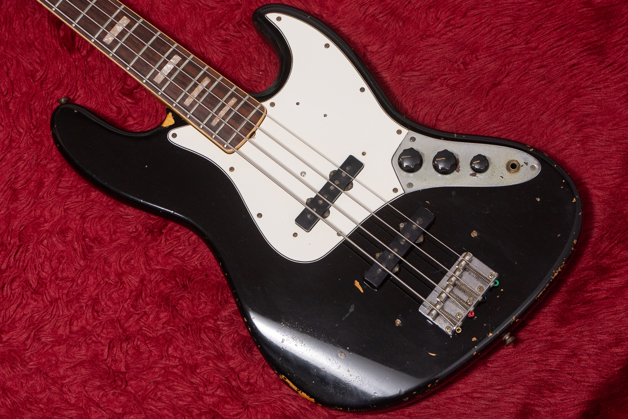 Fender 1968 Jazz Bass Original Black 4.245kg #230469【GIB