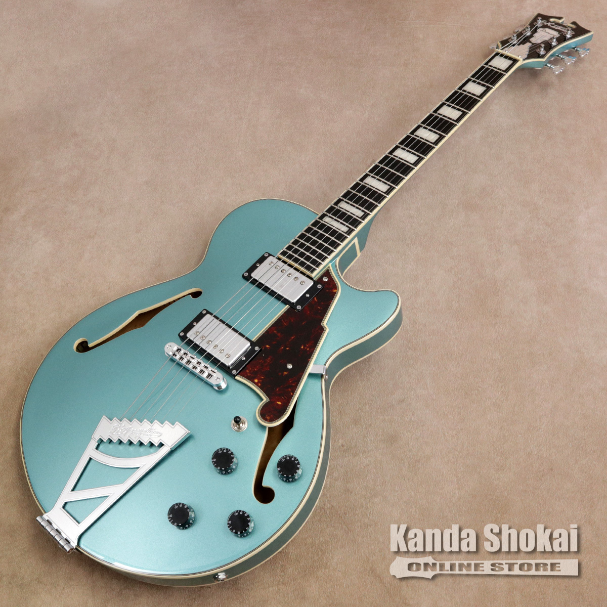 D'Angelico Premier SS Stairstep, Ocean Turquoise（新品/送料無料