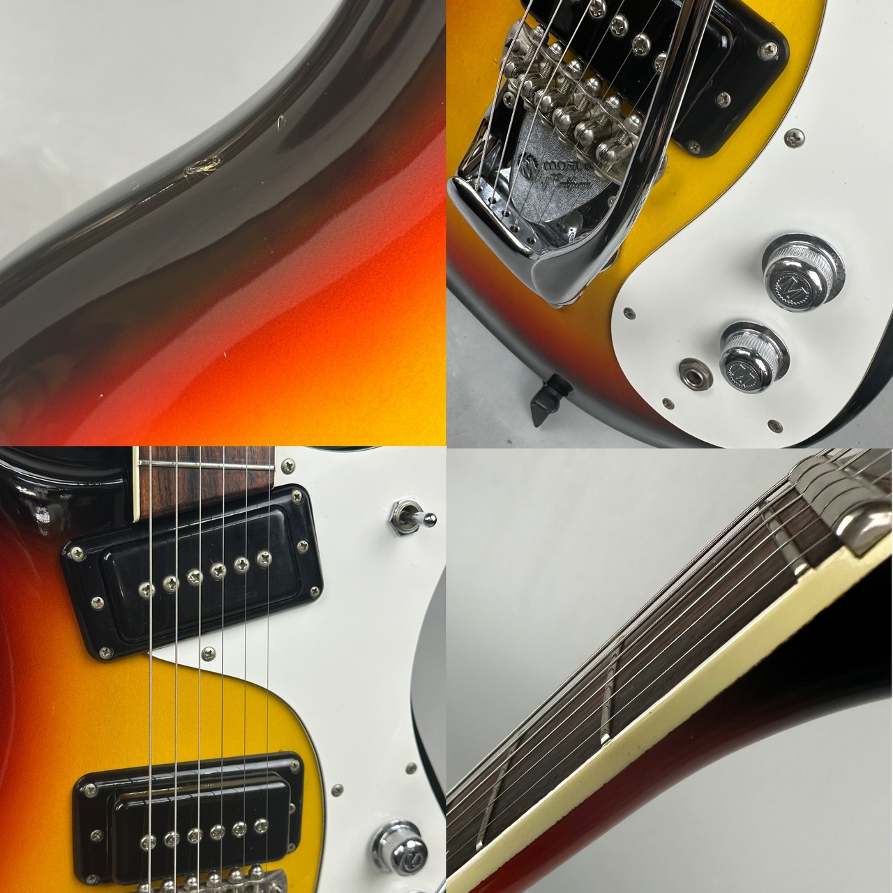 Mosrite Excellent 65 EX65 SB 黒雲製（中古/送料無料）【楽器検索
