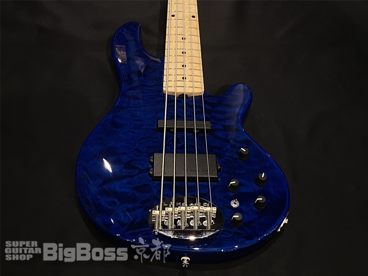 Lakland SL55-94 Deluxe / Blue Translucent / Maple FB（新品/送料