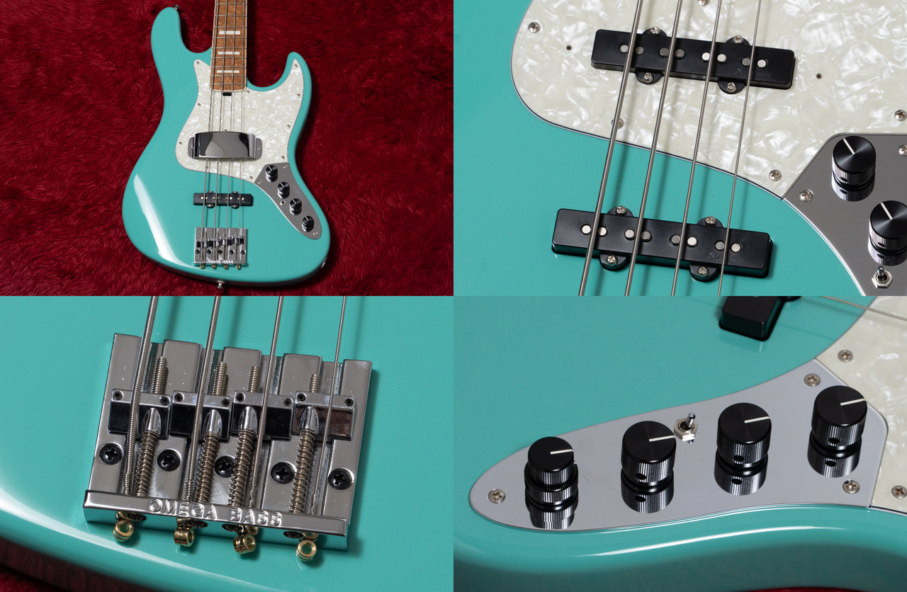 Sadowsky TYO Modern Edge 4string J Bass Custom Seafoam Green 4.145