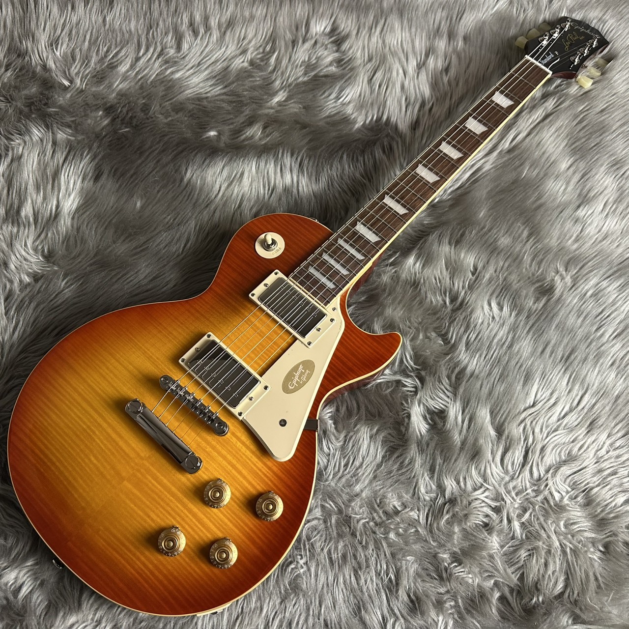 Epiphone Les Paul Standard 50s Figured Top -Washed Cherry Sunburst