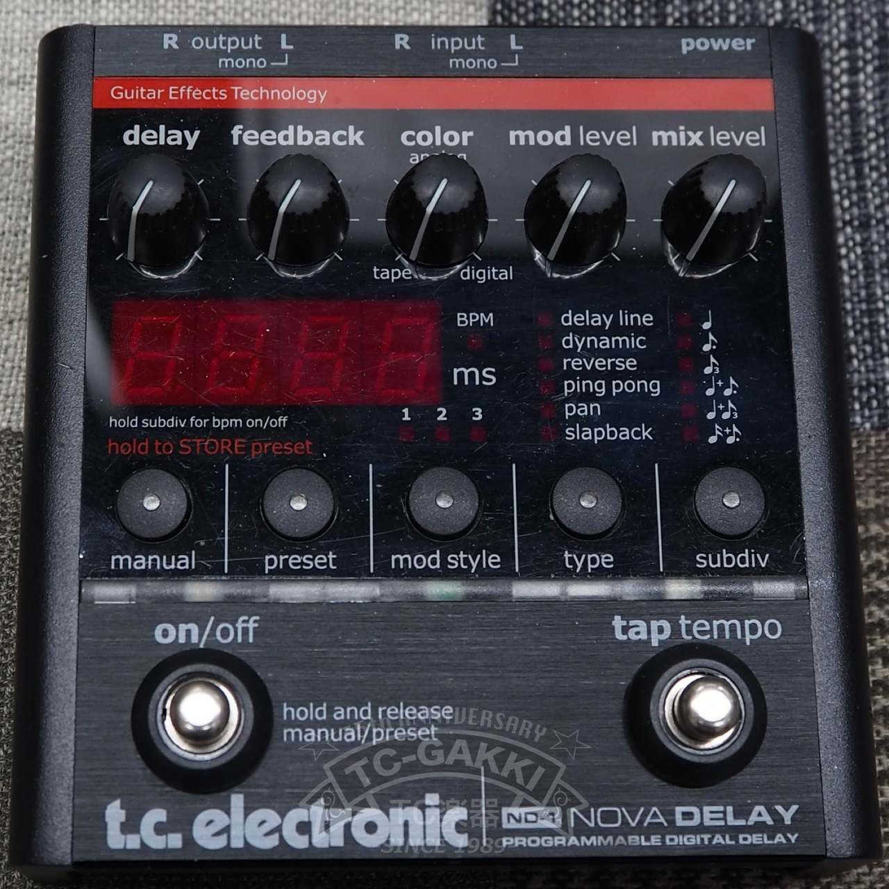 tc electronic ND-1 NOVA DELAY（中古）【楽器検索デジマート】