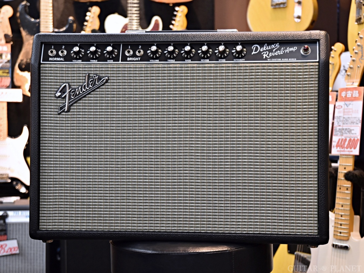 Fender Custom Shop Hand Wired 64 Custom Deluxe Reverb -Black