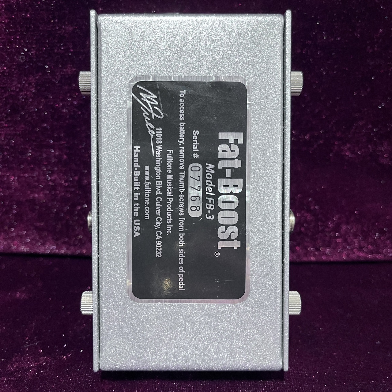 Fulltone Fat Boost FB-3(中古)【楽器検索デジマート】 Fulltone Fat Boost FB-3(中古)【楽器検索デジマート】