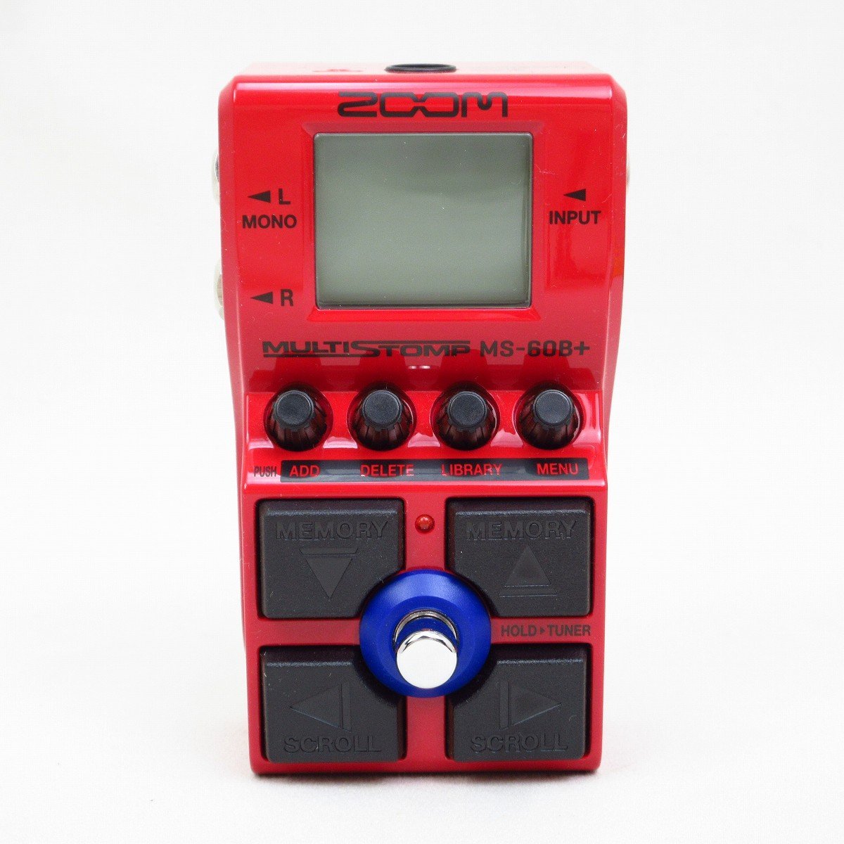 【美品】ms-60b+ ベース用マルチエフェクター ZOOMMS-60B+《ベース用マルチエフェクター》【オンラインストア