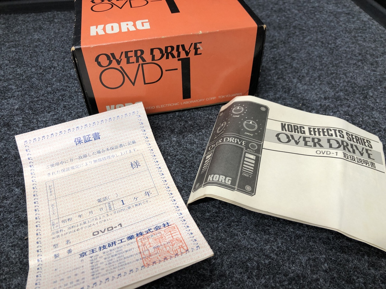 KORG Overdrive OVD-1（ビンテージ）【楽器検索デジマート】