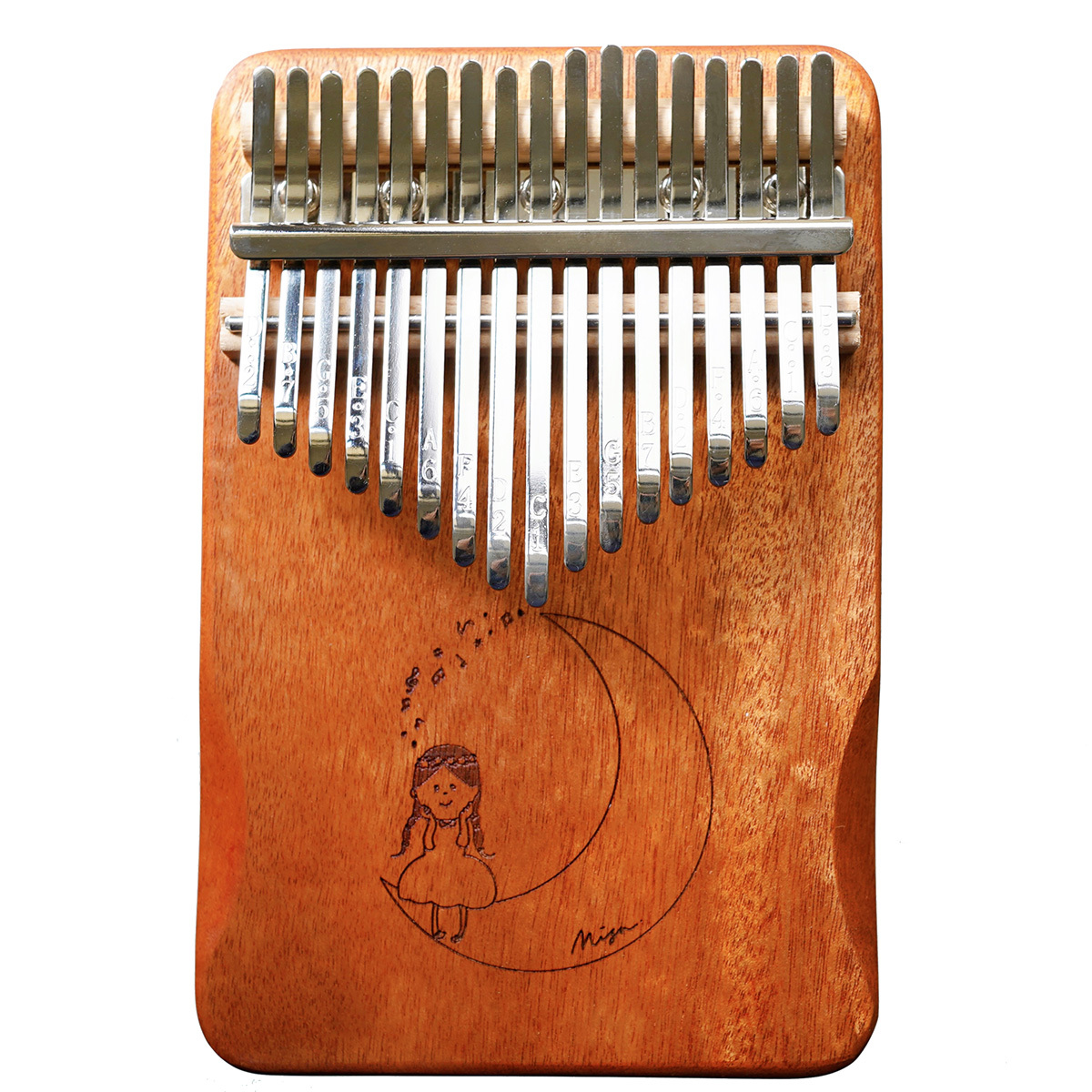 Misa Kalimba Music 17misalogo1 カリンバ楽譜付き教則本セット Misa