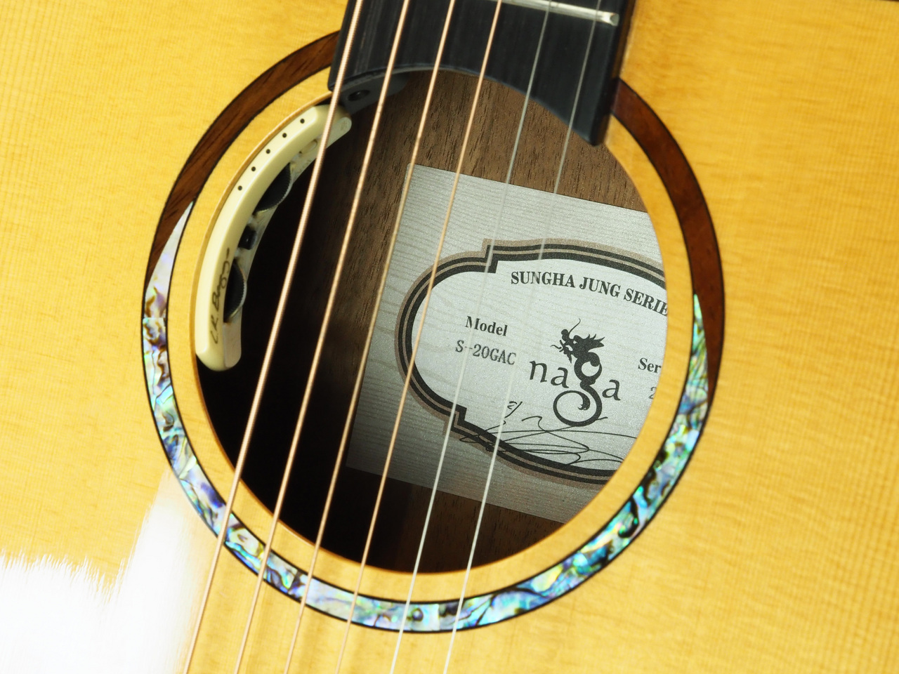 Naga Guitars S-20GAC with L.R.Basggs ANTHEM(管理番号5155)(中古 Naga Guitars S-20GAC with L.R.Basggs ANTHEM(管理番号5155)(中古