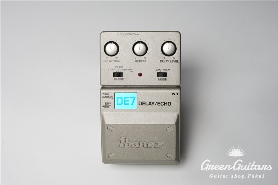 Ibanez アイバニーズ DE7 ディレイ／エコー DELAY / ECHO 廃盤希少】 ギターエフェクター ディレイ Ibanez DE7 Ibanez
