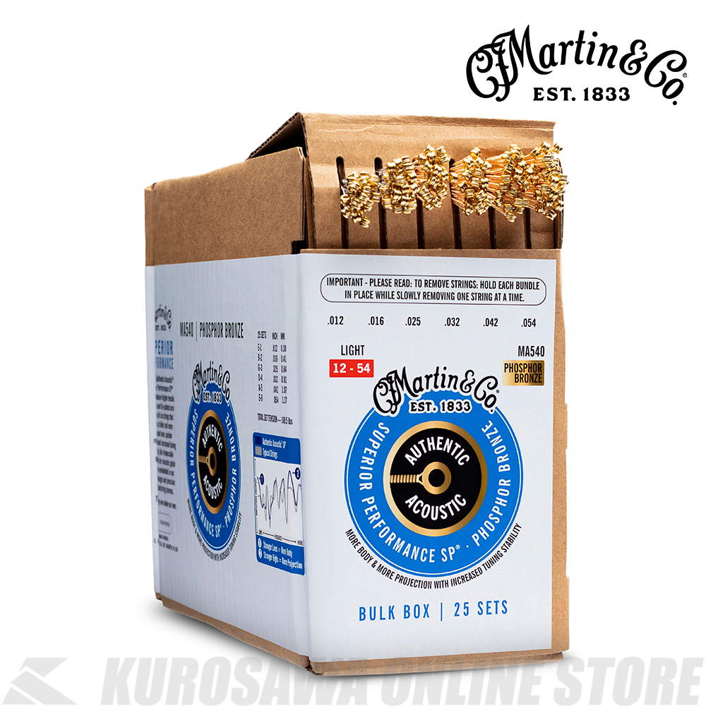 Martin MA540 BULK BOX Light [25セット入りバルクボックス