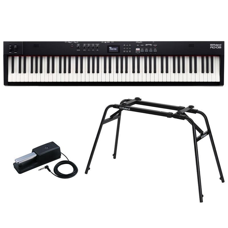 Roland RD-88（ダンパーペダル、純正ペダル、88鍵用ケース付き)
