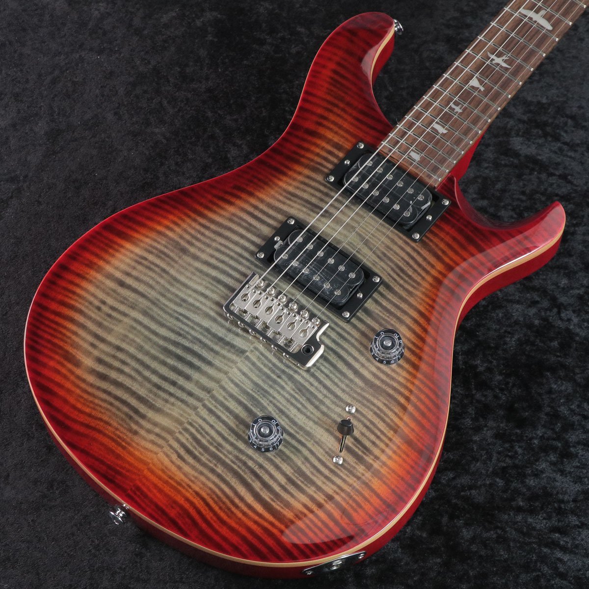 Paul Reed Smith(PRS) 2024 SE Custom 24 Charcoal Cherry Burst