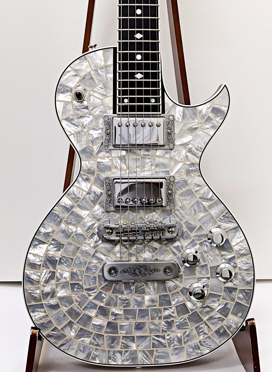 Zemaitis THE PORTRAIT Pearl Front Ultimate White 2H（新品