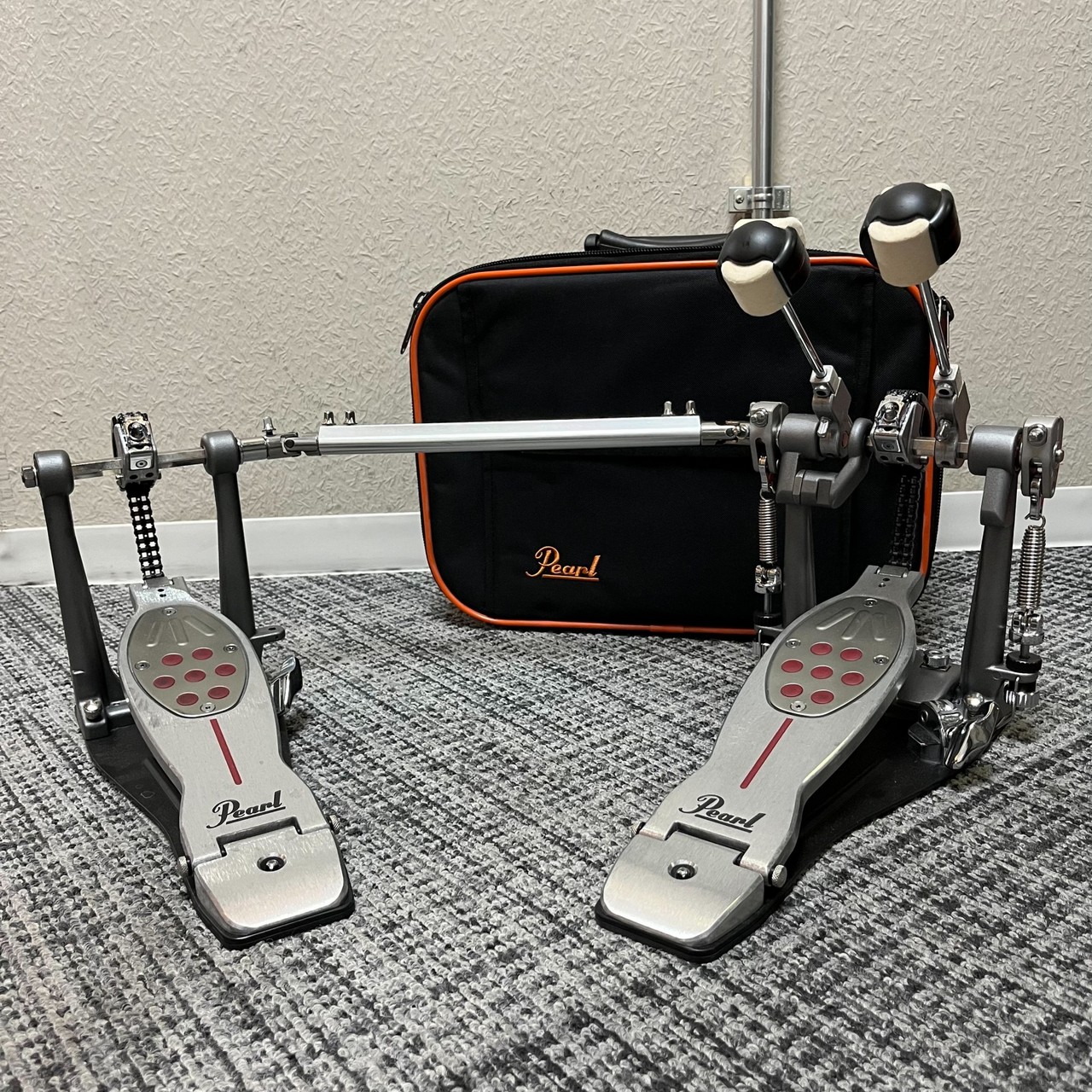 Pearl P-2052C Eliminator: Redline Chain Drive ツインペダル（B級特価）【楽器検索デジマート】