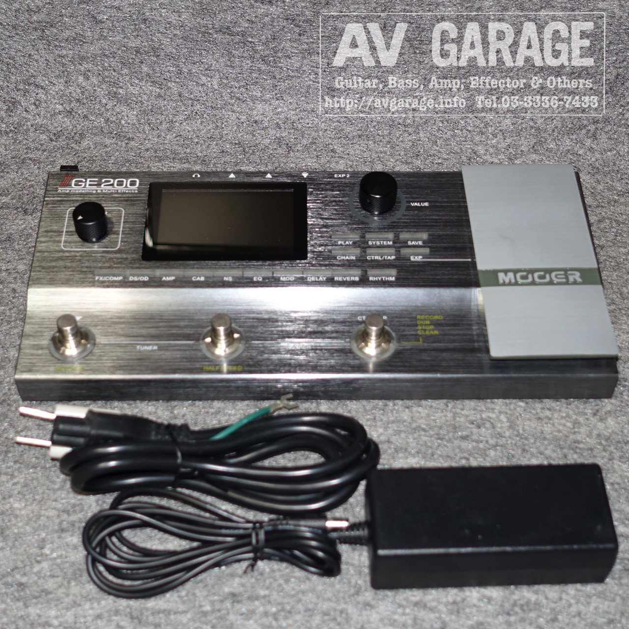 MOOER GE200 Amp modelling & Multi Effects（中古）【楽器検索