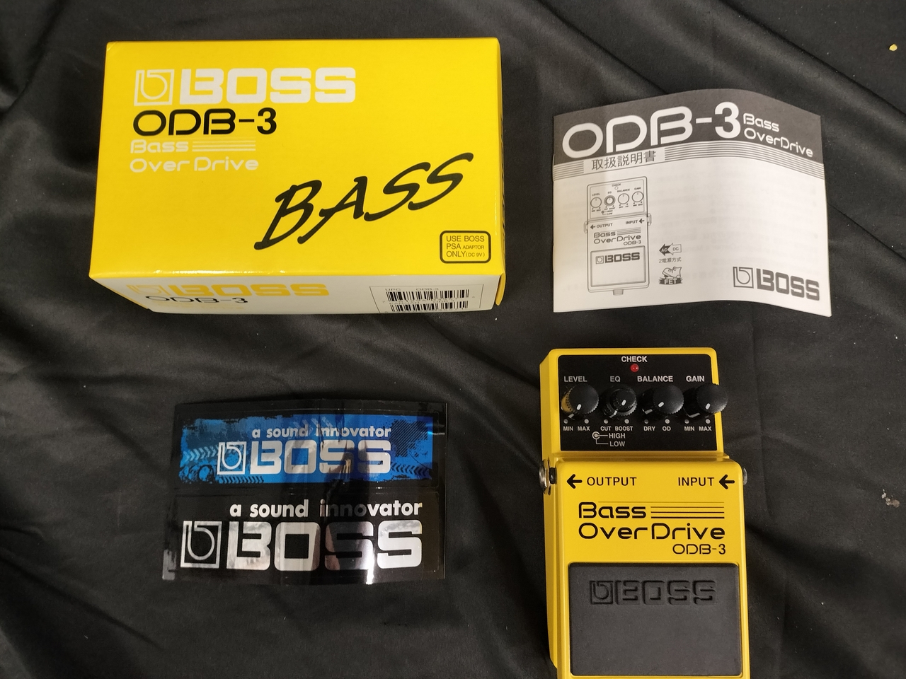 ODB-3 Bass Over Drive ベースオーバードライブ ODB-3 / Bass Over Drive: エフェクター｜三木楽器公式通販サイト