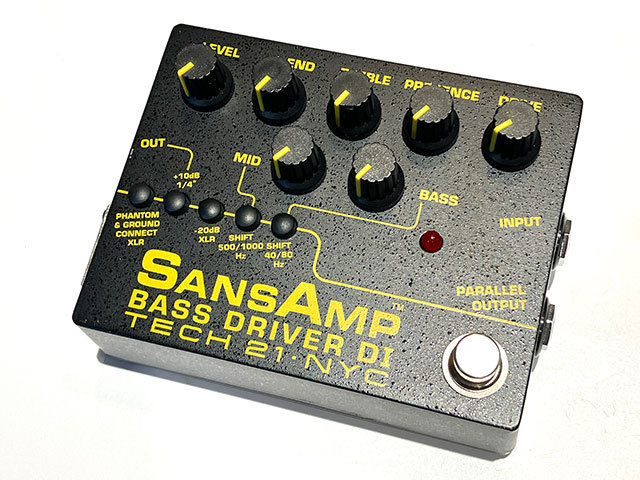 ベース SansAmp Bass D DI v2 Tech21 SANSAMP BASS DRIVER DI V2 ベース用プリアンプ