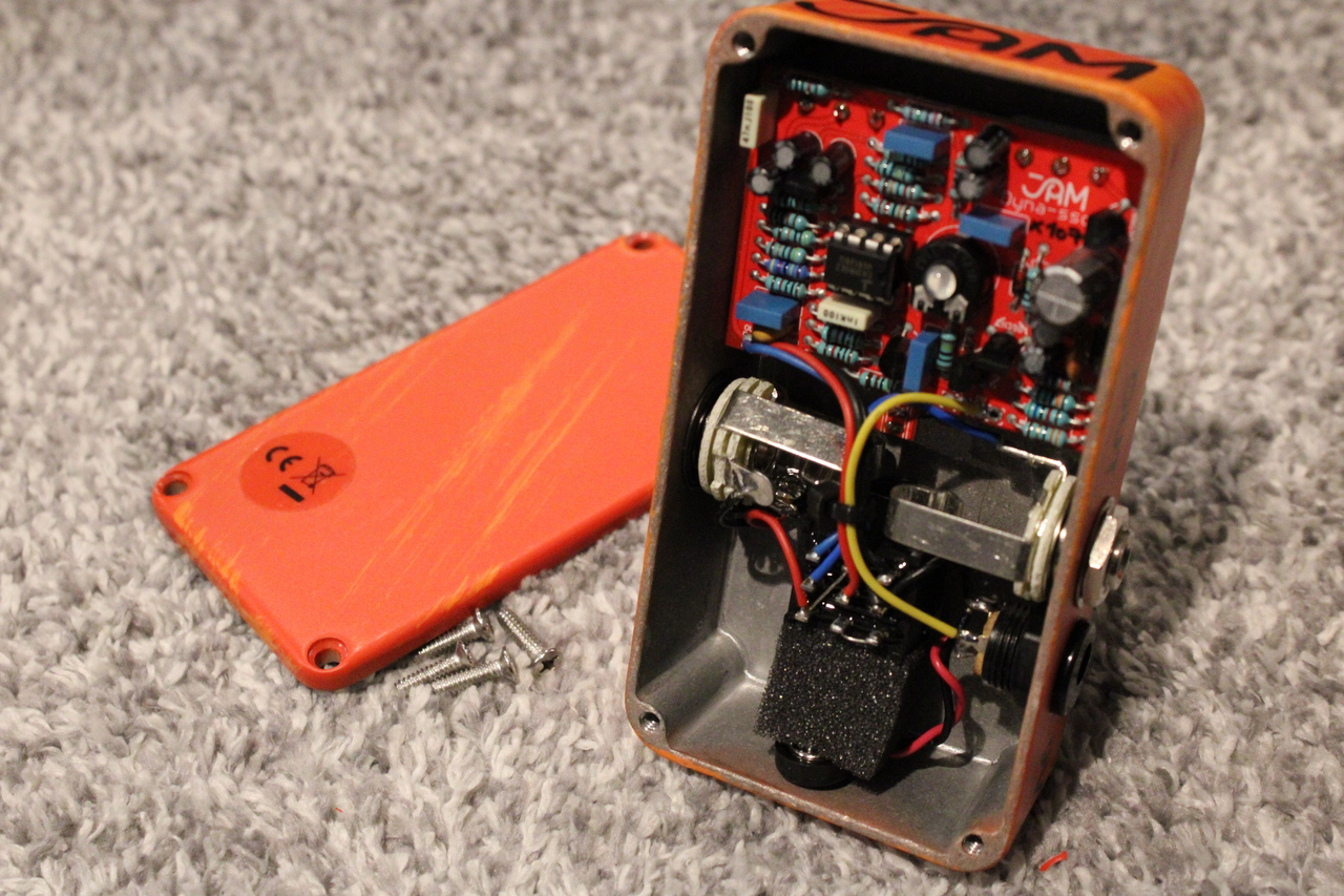 JAM pedals Dyna-ssoR【ビンテージパーツ使用アナログコンプレッサー