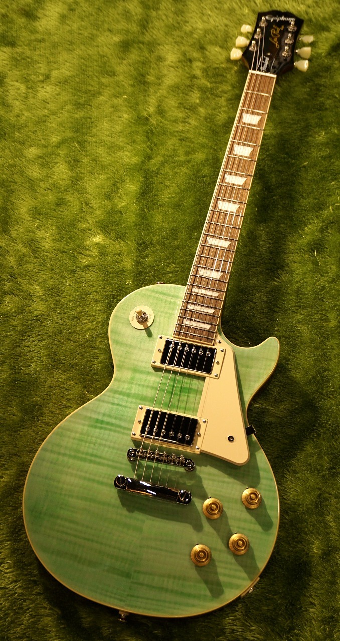 超美品 Epiphone Les Paul Standard グリーン 激レア品 Epiphone