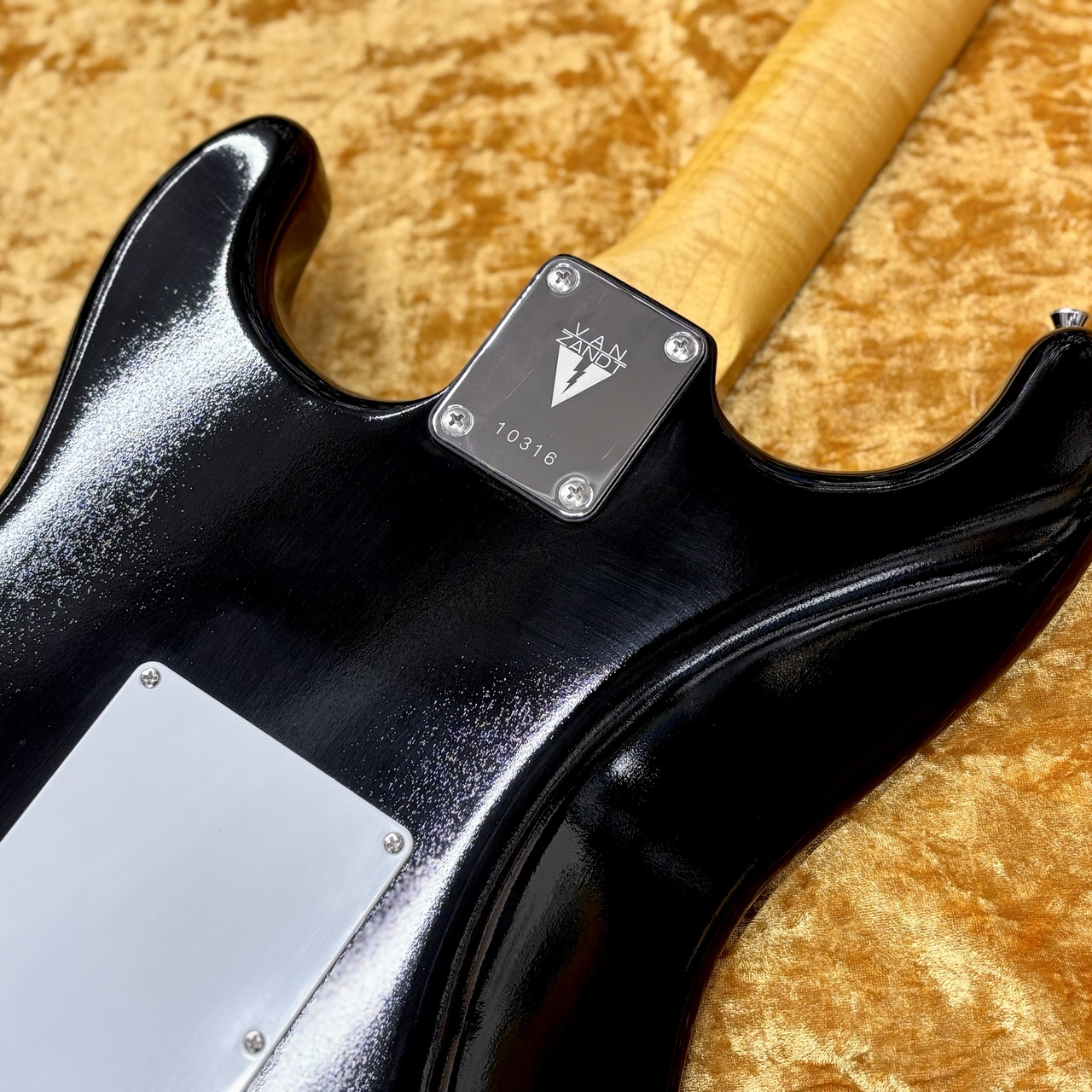 Vanzandt STV-R2 Custom 鼈甲PG ~Black~ #10316【3.46kg】（新品