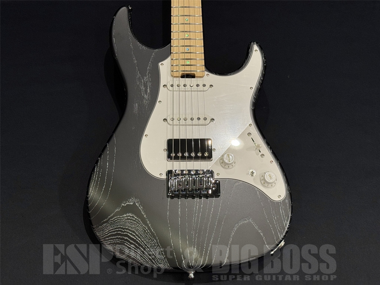 ESP SNAPPER-AS / Black w/White Filler 2026仕様（新品/送料無料