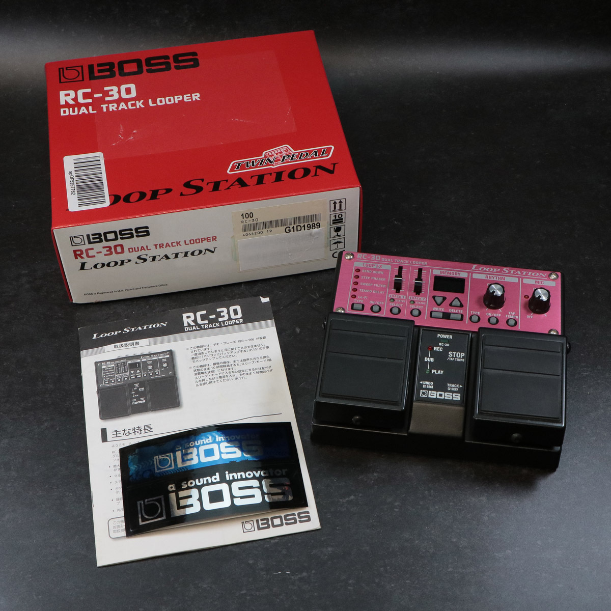 BOSS RC-30 中古品 箱あり 中古】BOSS / RC-30 Loop Station ループサンプラー ボス エフェクター