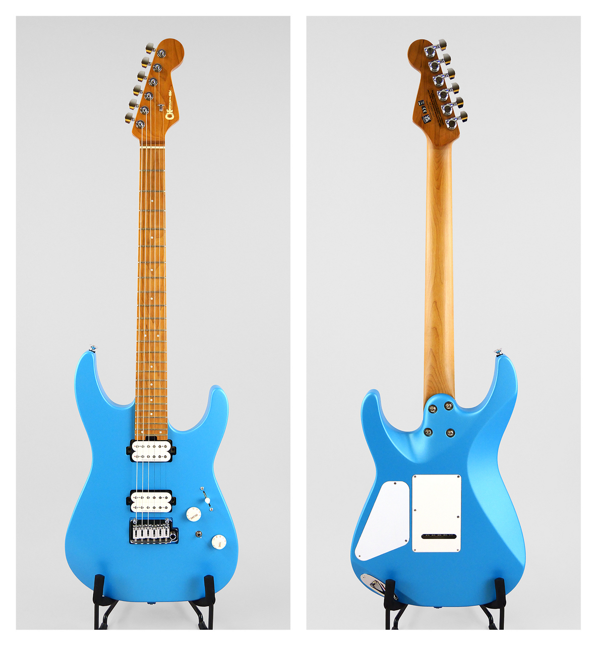 Charvel Pro-Mod DK24 HH 2PT CM (Matte Blue Frost)（新品/送料