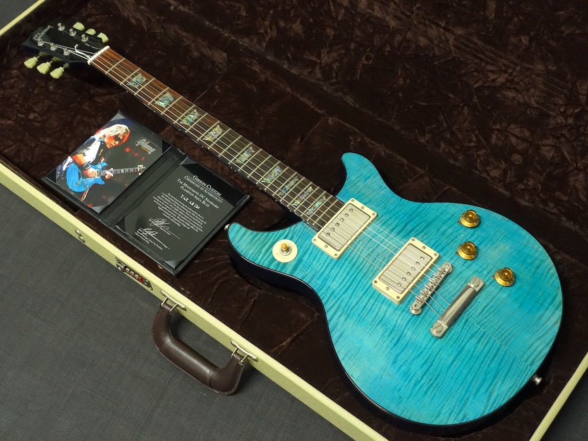 Gibson Custom Shop Tak Matsumoto DC Standard Aqua Blue 1st Edition