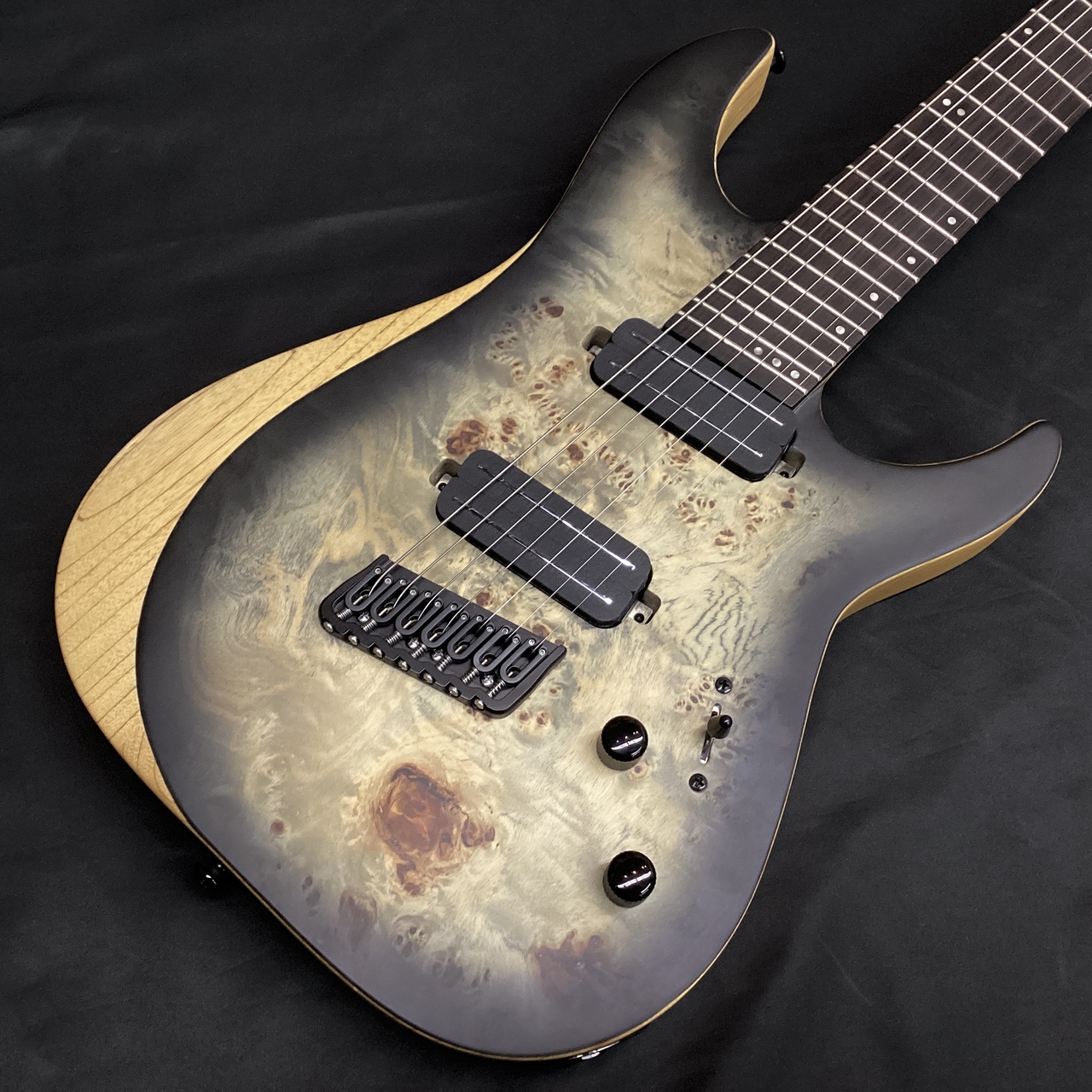SCHECTER Reaper-7 Multiscale Satin Charcoal Burst (シェクター 7弦