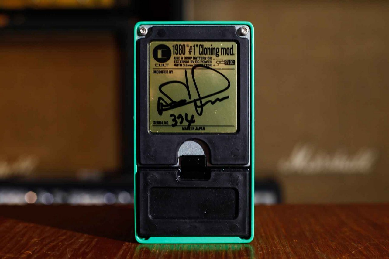 CULT Ibanez Tube Screamer TS808 1980 #1 Cloning mod. V1【USED