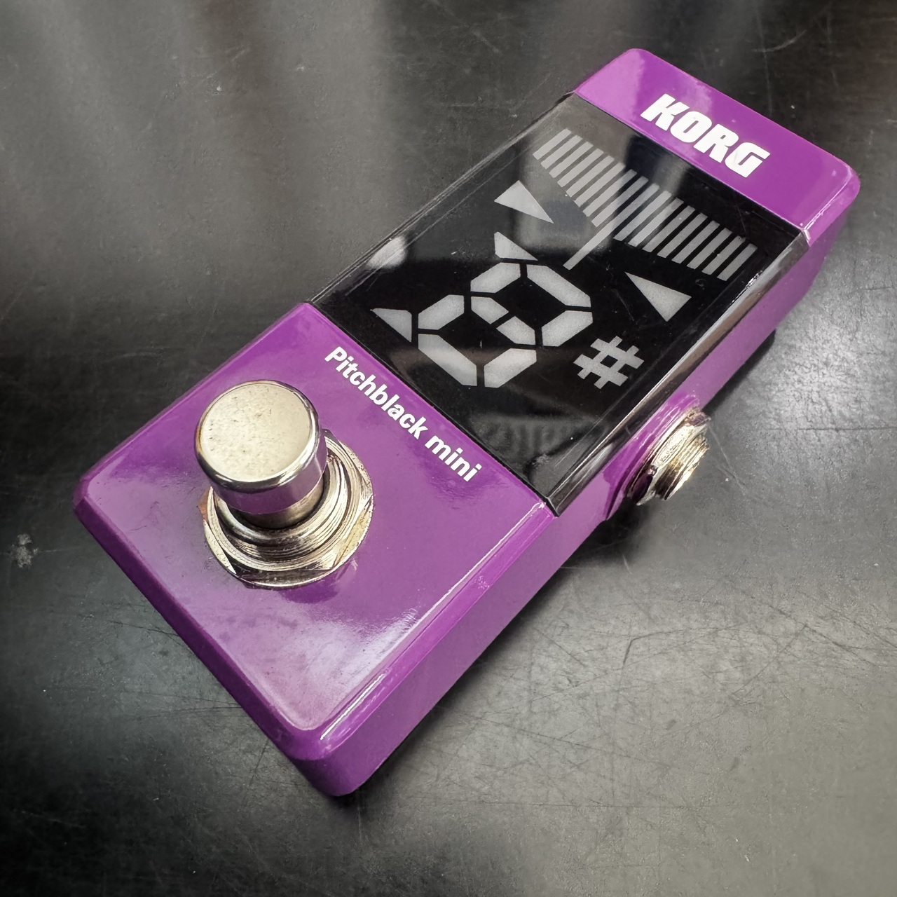未使用品 KORG Pitchblack mini チューナー 紫 パープル Pitchblack mini GR/OR/PU - PEDAL TUNER | KORG (USA)