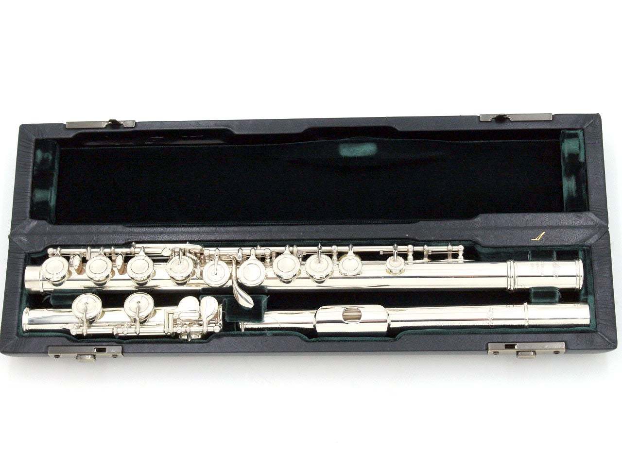 全タンポ＆ヘッド・コルク交換済　ヴィンテージ フルート　日本製　Eメカ付き Altus フルート AL-E 総銀製 全タンポ交換済み 【横浜店】（中古/送料