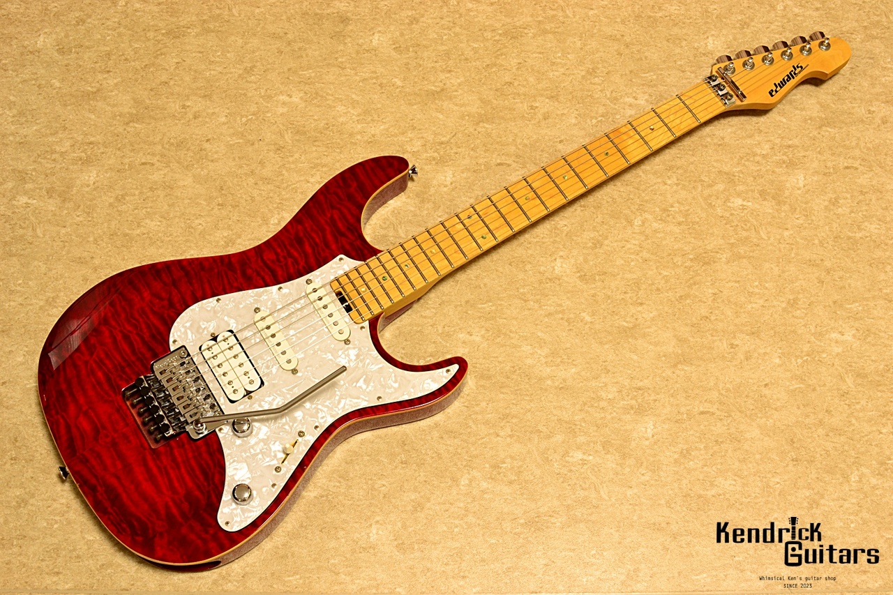 EDWARDS E-SN-145FR - Black Cherry w/GB（中古/送料無料）【楽器検索