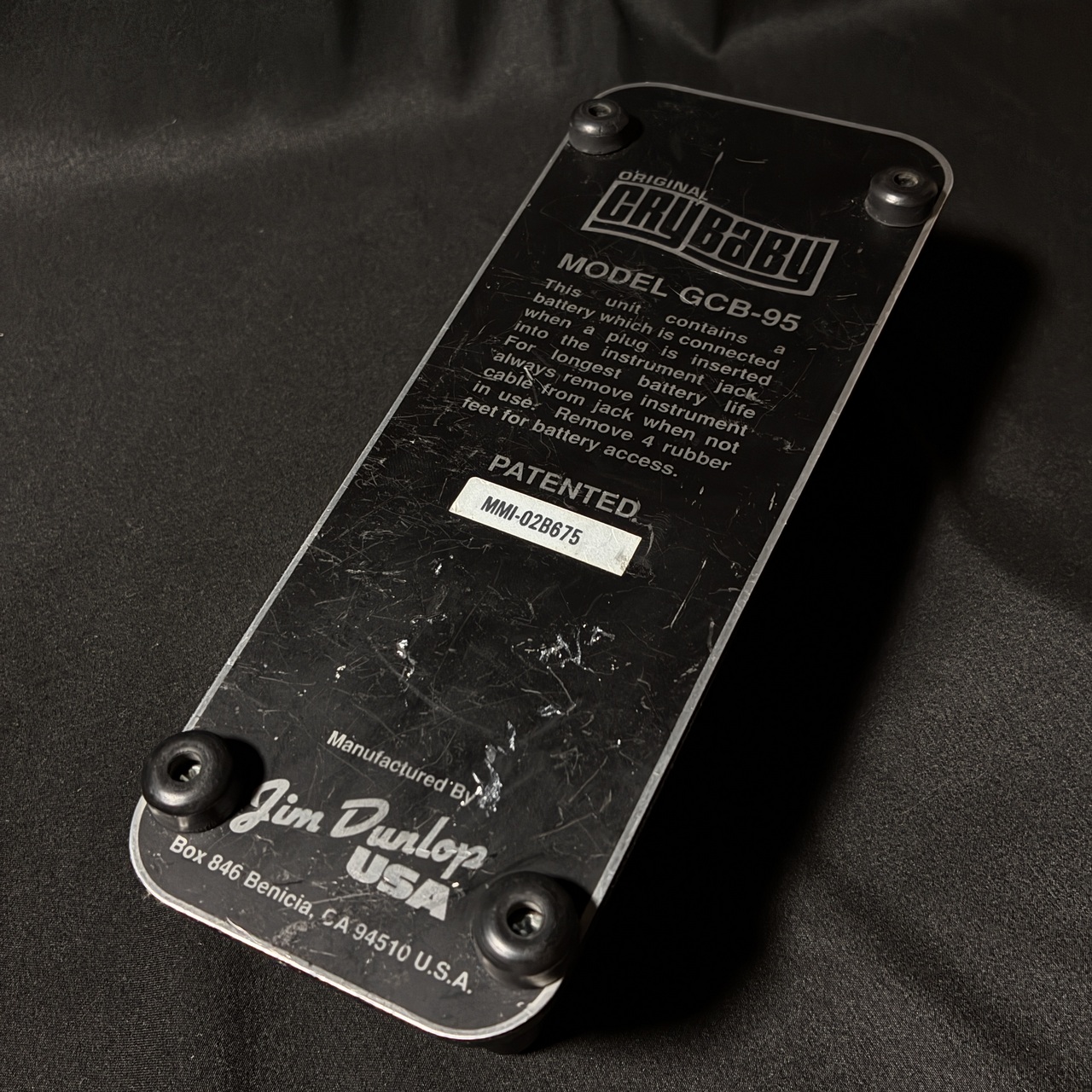 Jim Dunlop Cry Baby GCB-95 / Wah Pedal 【甲府店】（中古）【楽器