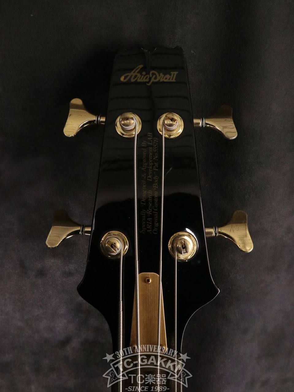 Aria Pro II 1982 SB-Black'n'Gold II（ビンテージ）【楽器検索
