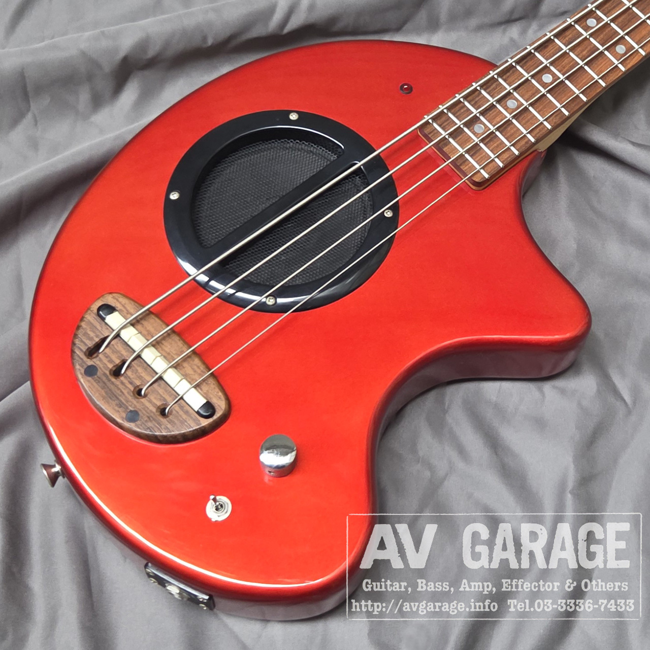 FERNANDES PIE-ZO レフティ エレキベース ZO-3 ぴえぞーさん FERNANDES Pie-ZO(RED) 3.04kg（中古）【楽器検索デジマート】