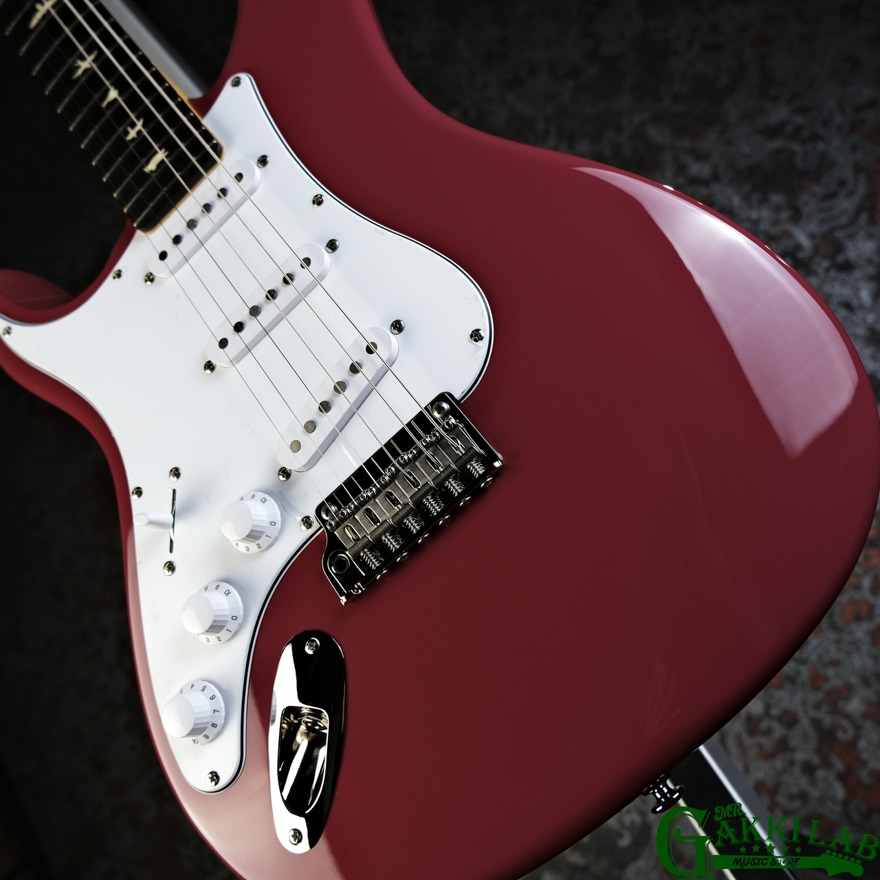 Paul Reed Smith(PRS) 2025 SE Silver Sky Rosewood Lefty Derby Red