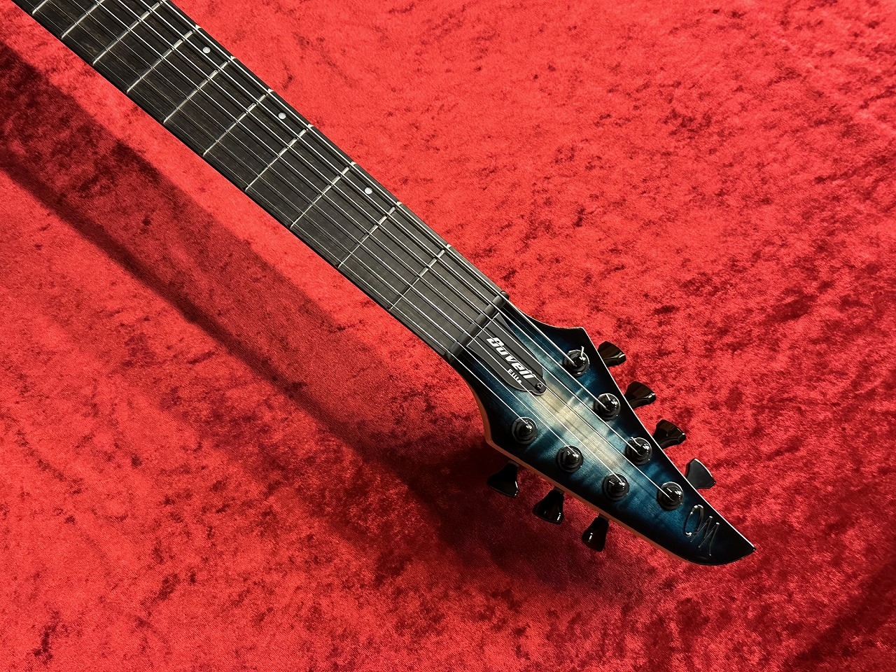 MAYONES Duvell Elite 7 B26.5 -Turquoise Iris Gloss- ≒3.682Kg【7弦