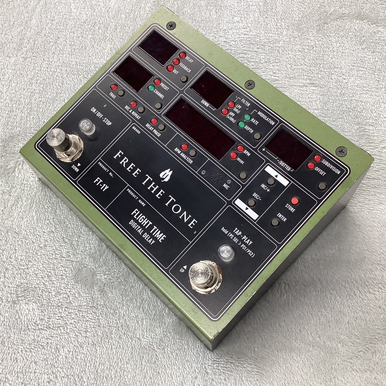 Free The Tone FLIGHT TIME / FT-1Y DIGITAL DELAY（中古）【楽器検索