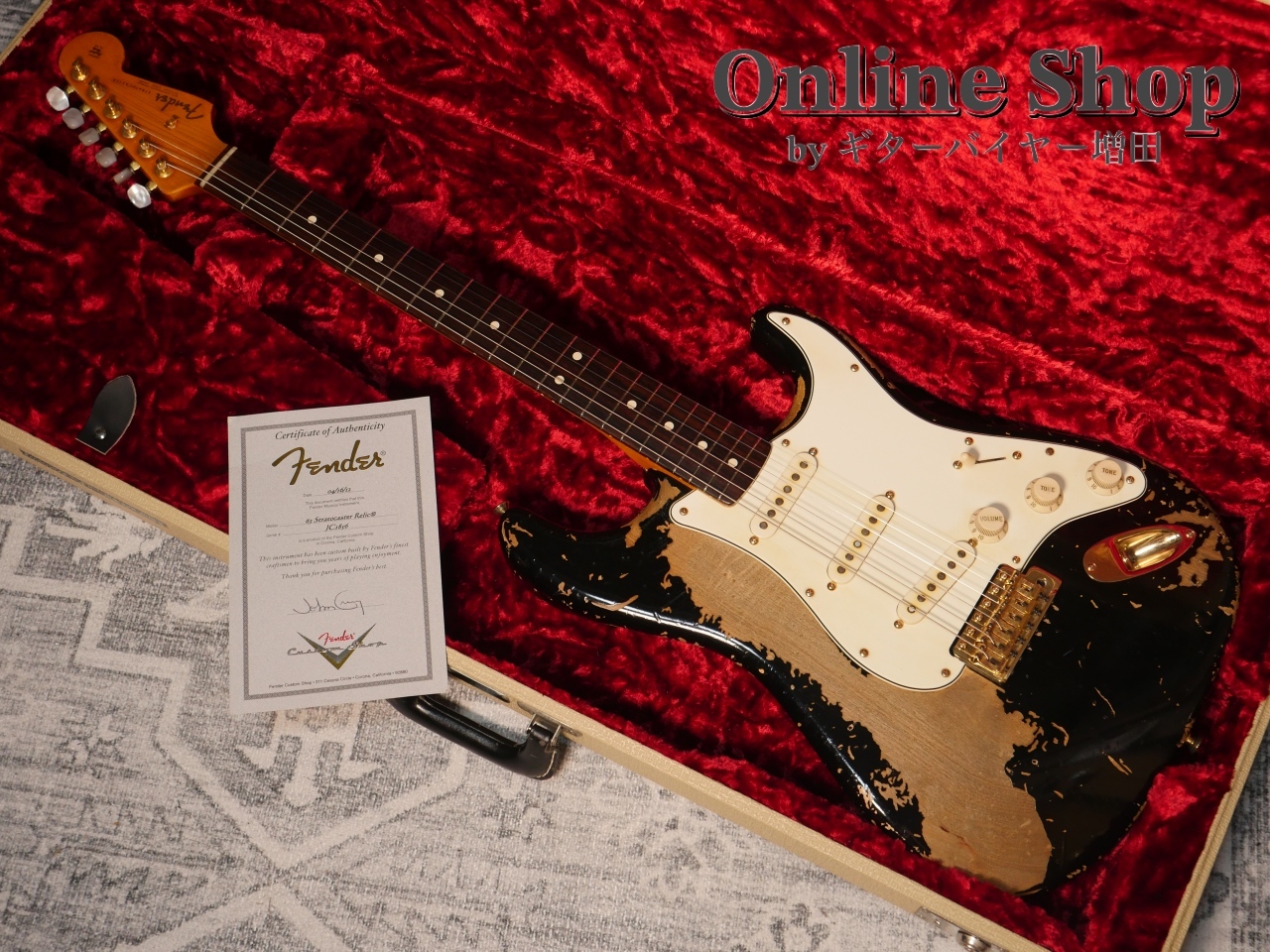 Fender Custom Shop 【解説・試奏動画】2012 MBS 