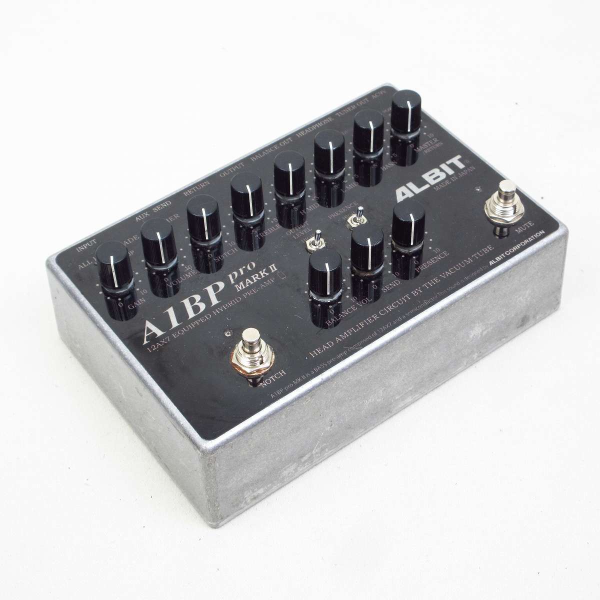 ALBIT A1BP Pro Mark II V2 BASS PRE-AMP ベース用 プリアンプ 【横浜