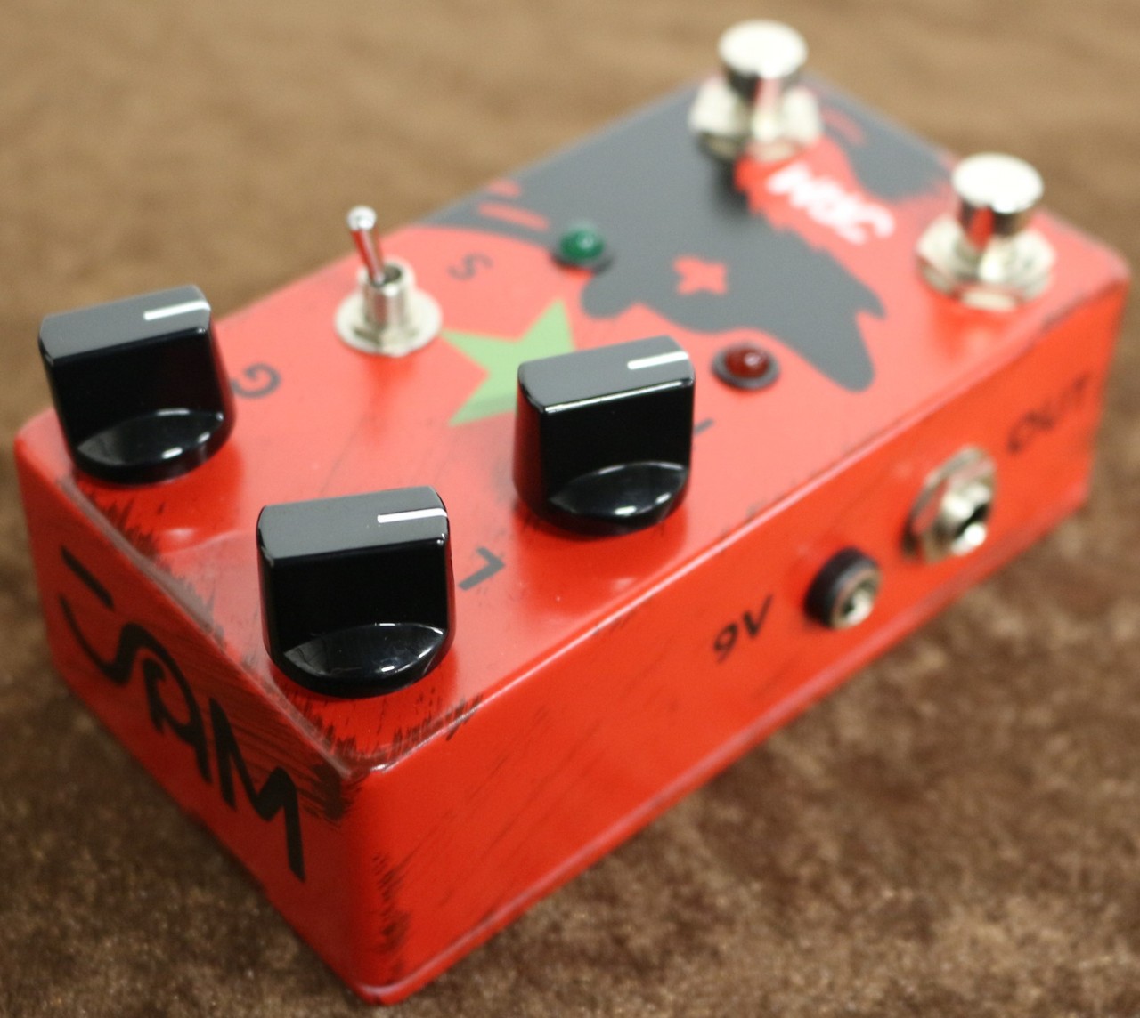 JAM pedals Red Muck mk.2【マフ・インスパイア系ファズ