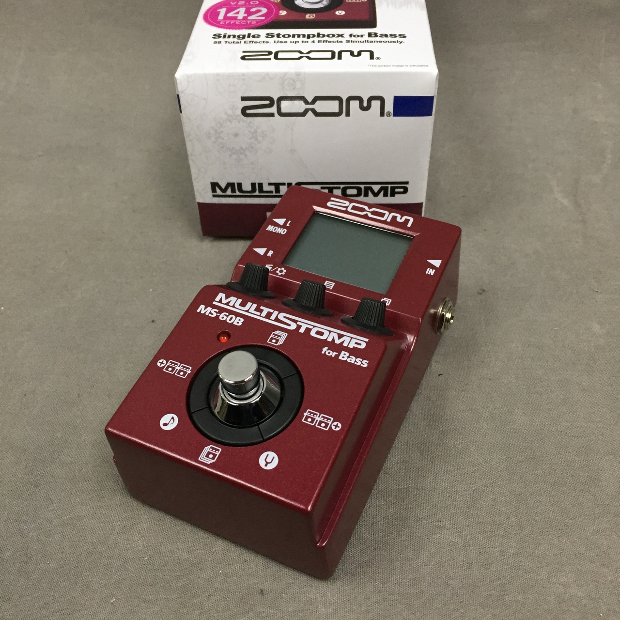 ZOOM MS-60B ベース用マルチエフェクター（中古）【楽器検索デジマート】