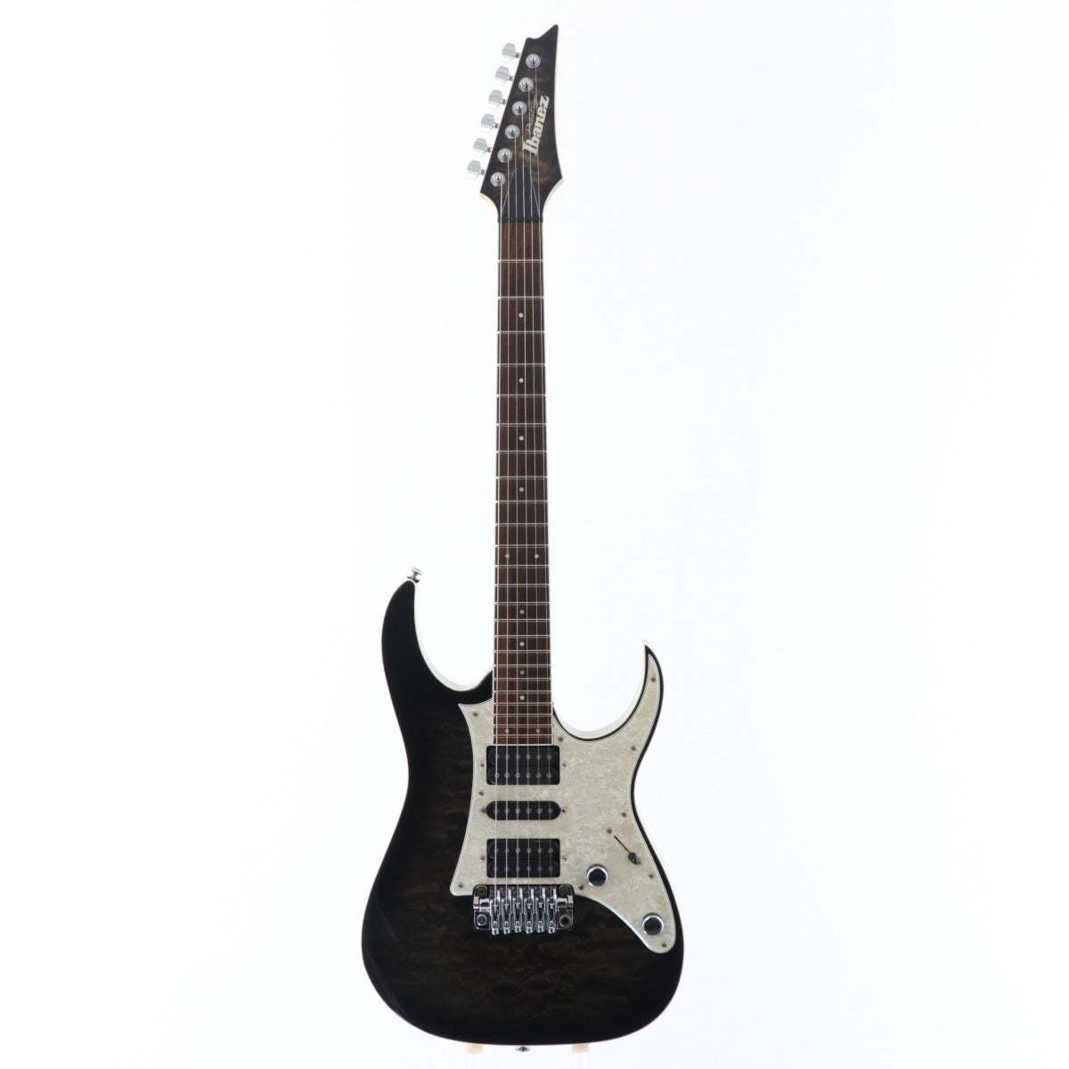 【限定生産品】Ibanez RG2750Q-TAB Prestige フジゲン製 Ibanez Prestige RG2750QV Transparent Black 【福岡店】（中古/送料