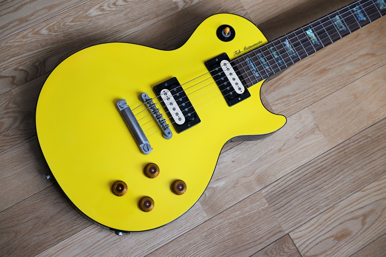Gibson Custom Shop Tak Matsumoto Les Paul Canary Yellow 1999（中古 