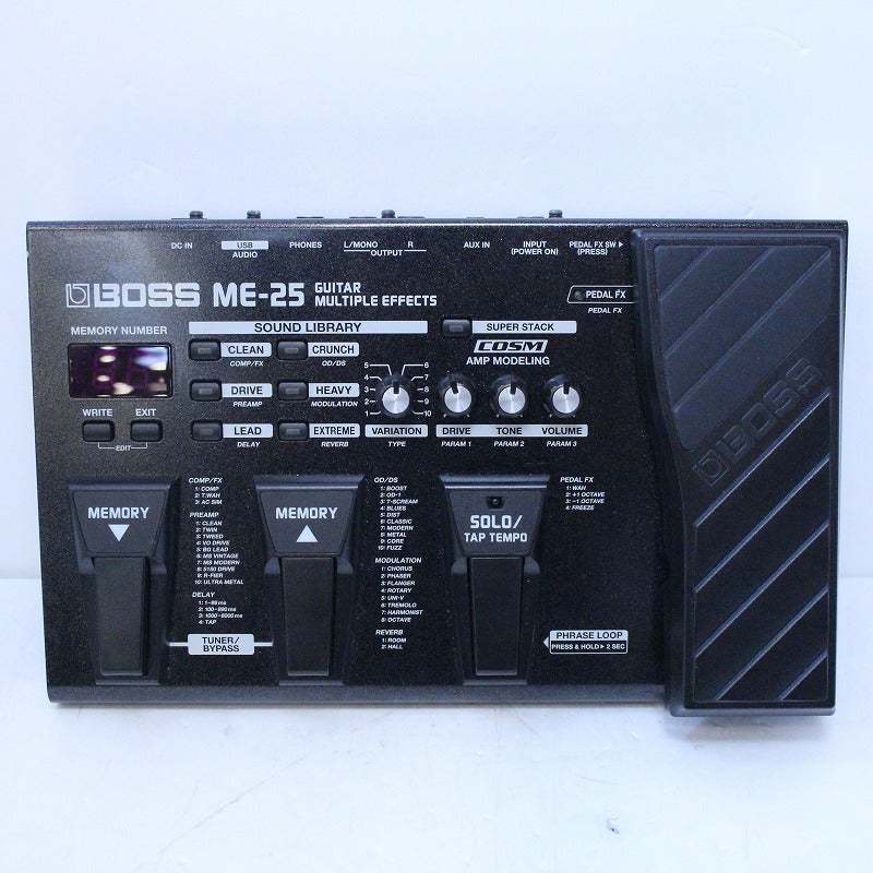 BOSS ME-25 / Guitar Multiple Effects 【心斎橋店】（中古）【楽器